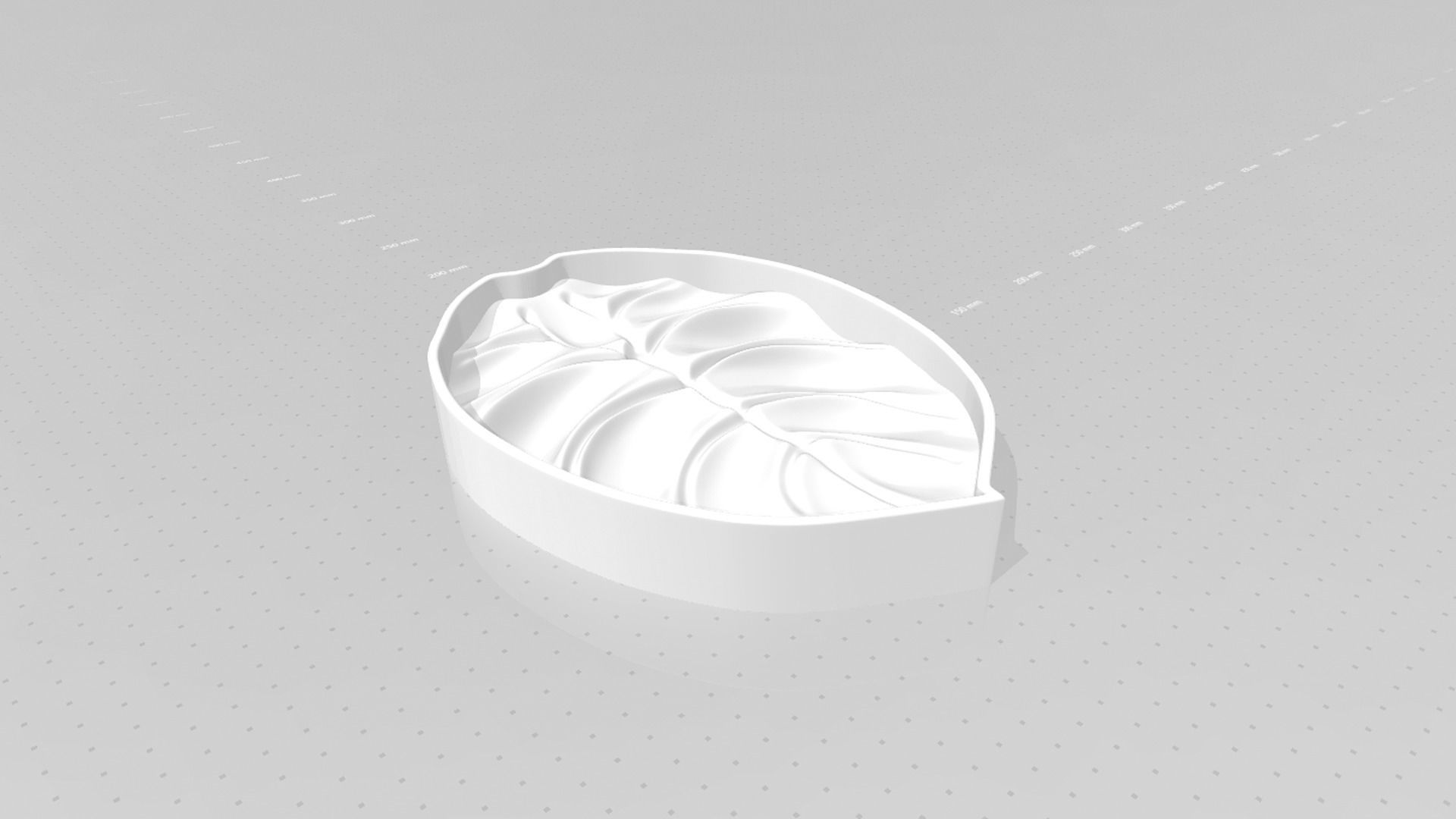 Cuprea Alocasia - Molding Arrangement EVA Foam Craft 3D print model_17