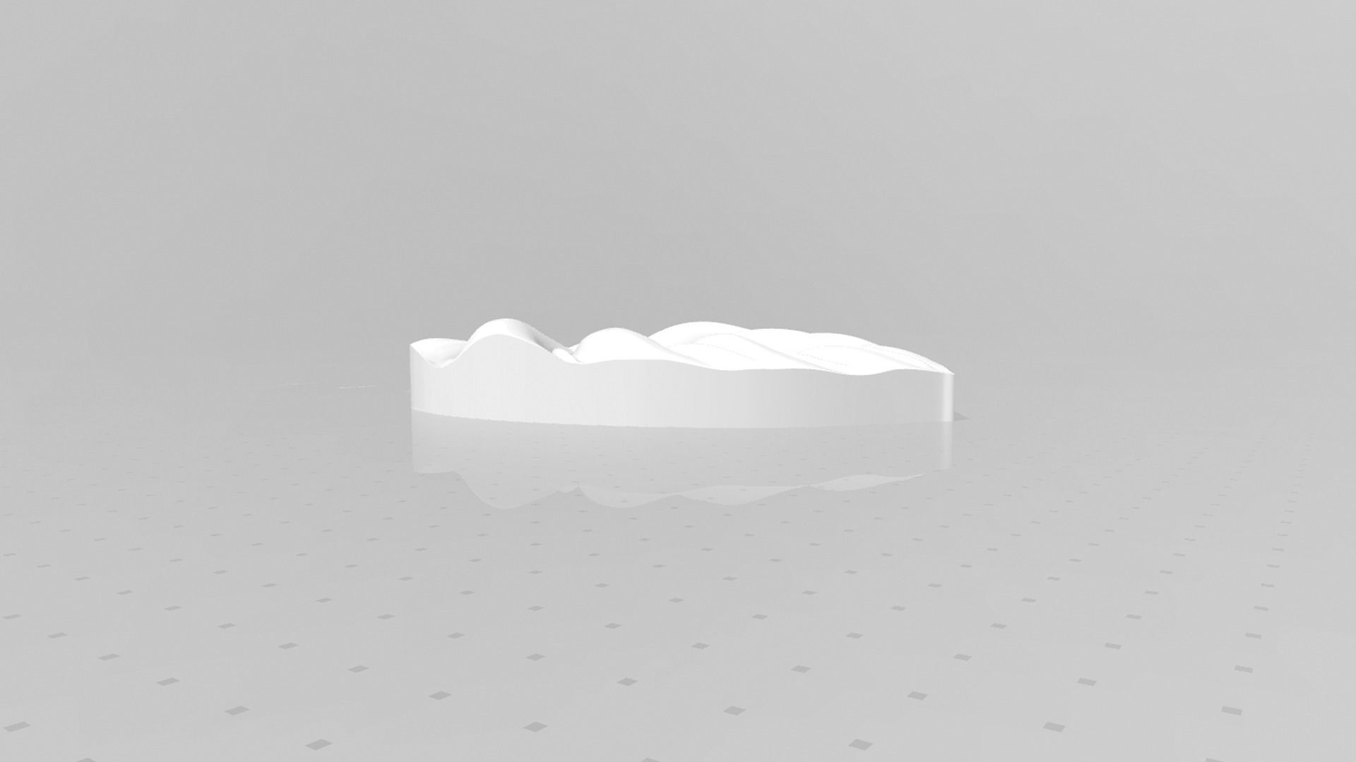 Cuprea Alocasia - Molding Arrangement EVA Foam Craft 3D print model_15