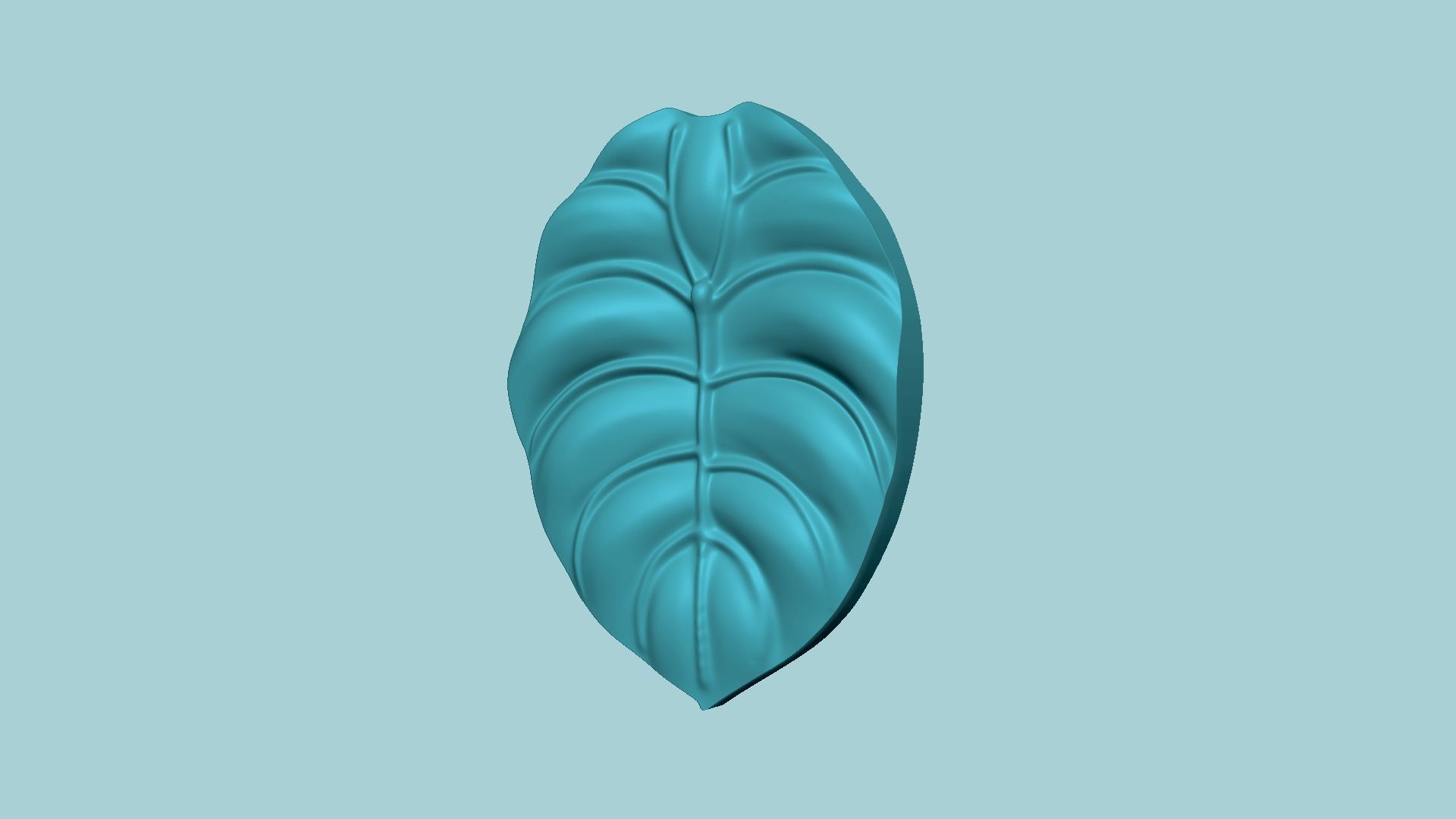 Cuprea Alocasia - Molding Arrangement EVA Foam Craft 3D print model_6