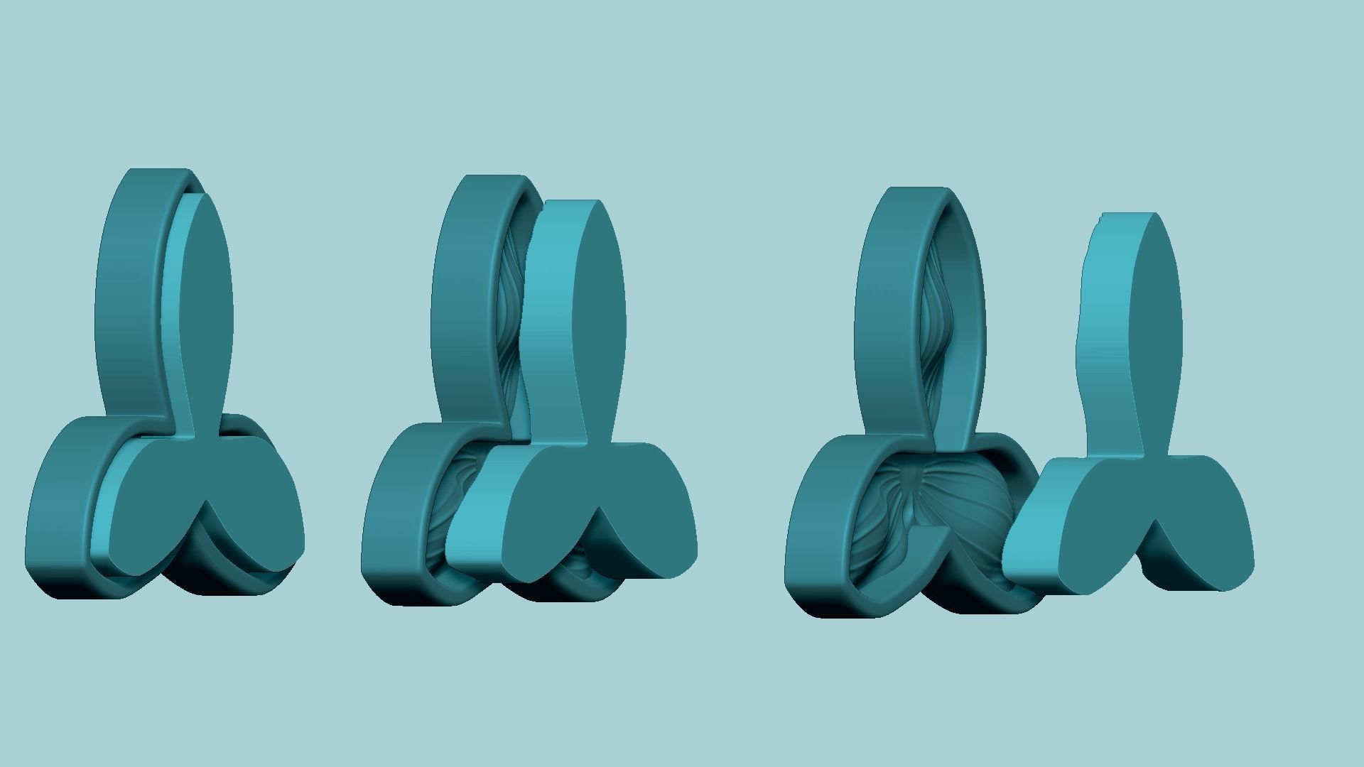 Cymbidium Orchid P1 - Molding Arrangement EVA Foam Craft 3D print model_12