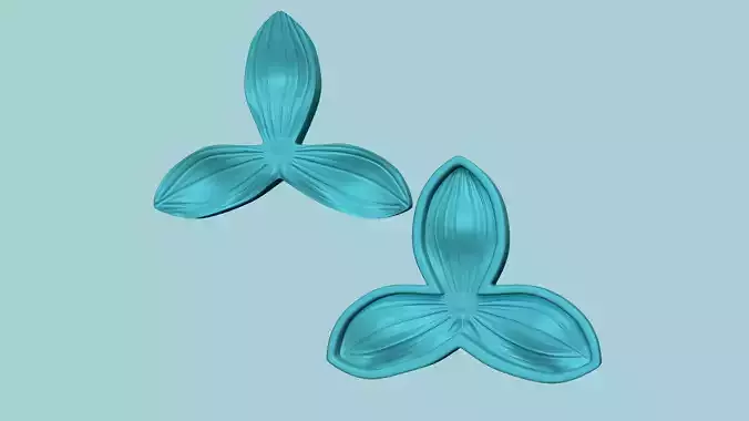 Cymbidium Orchid P1 - Molding Arrangement EVA Foam Craft