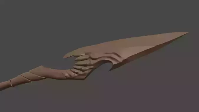 league of legends Kalista spear cosplay 3D print model
