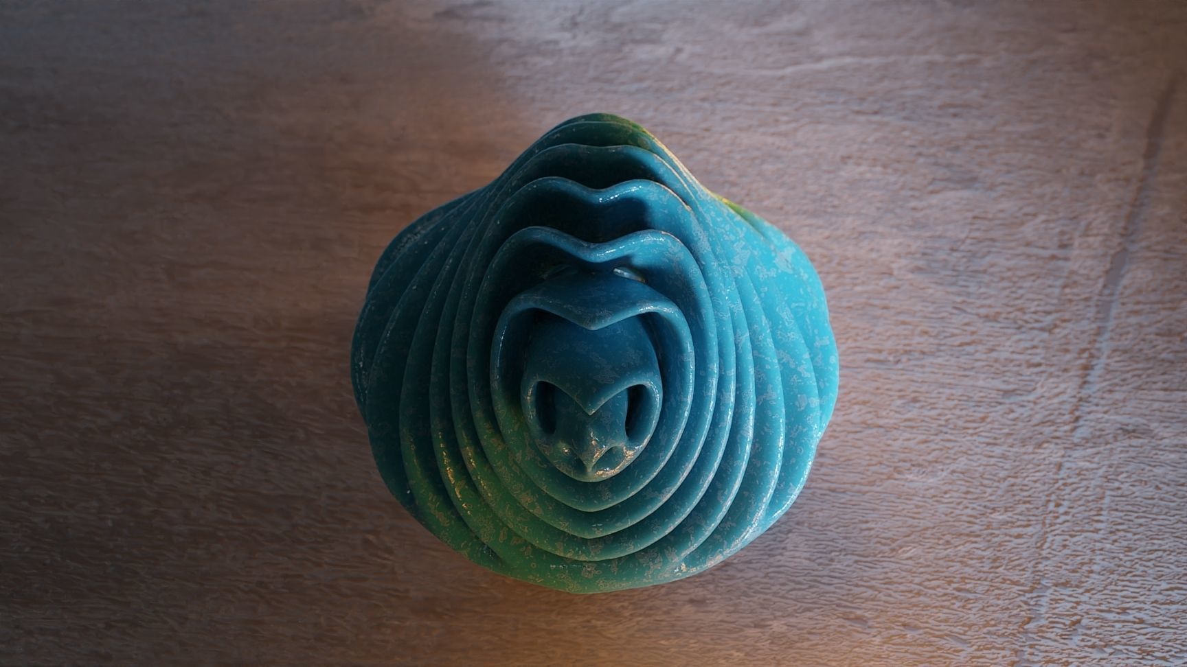 Shell Ornament 3D print model_6