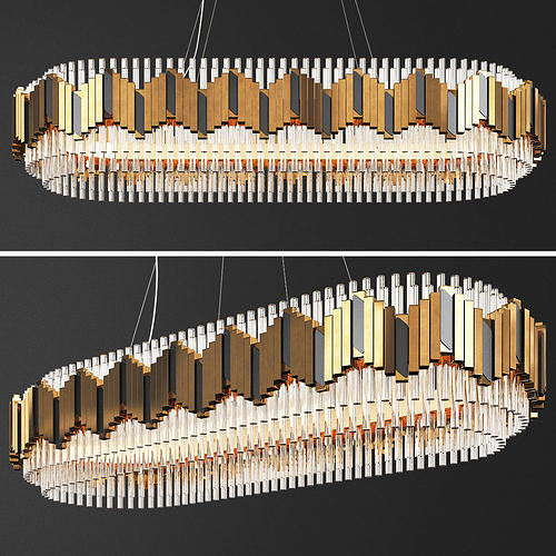 TEAM ROMB LINE Low-poly 3D model