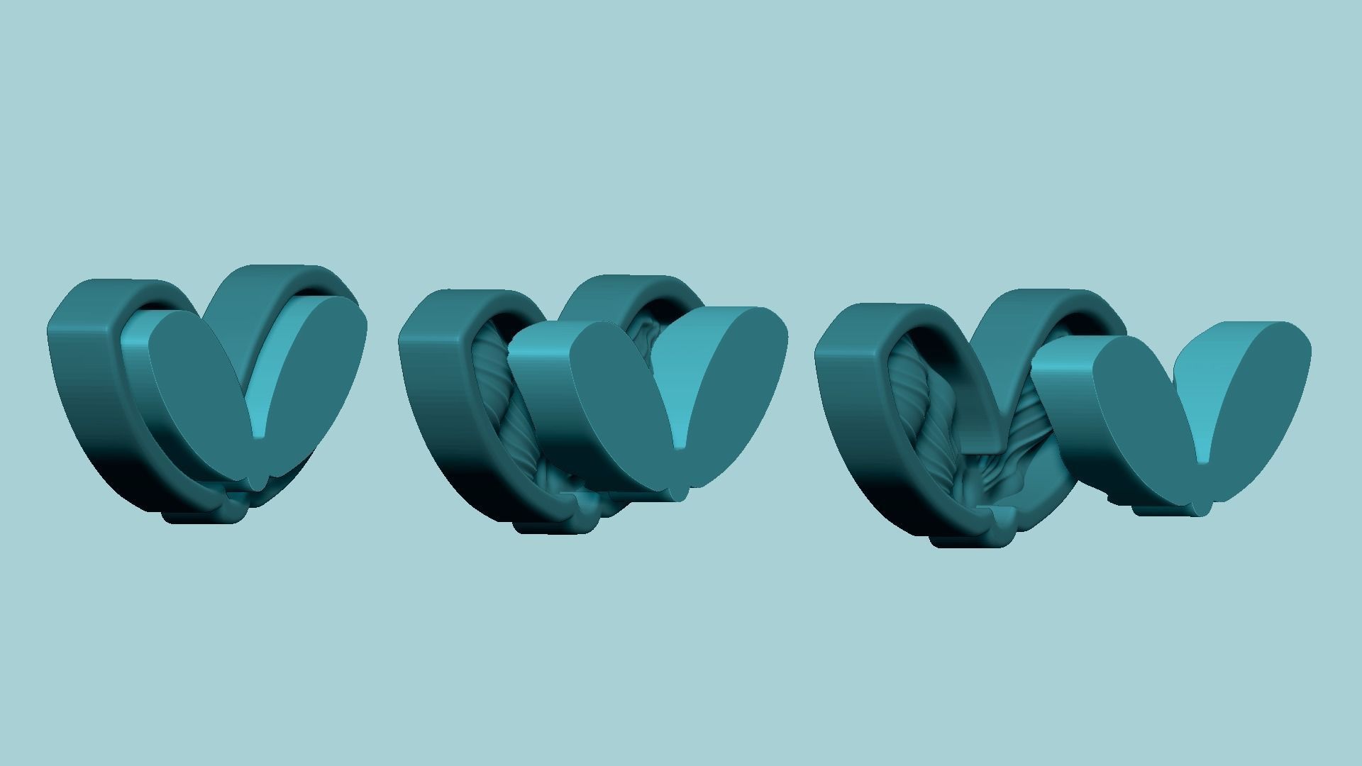 Cymbidium Orchid P2 - Molding Arrangement EVA Foam Craft 3D print model_14