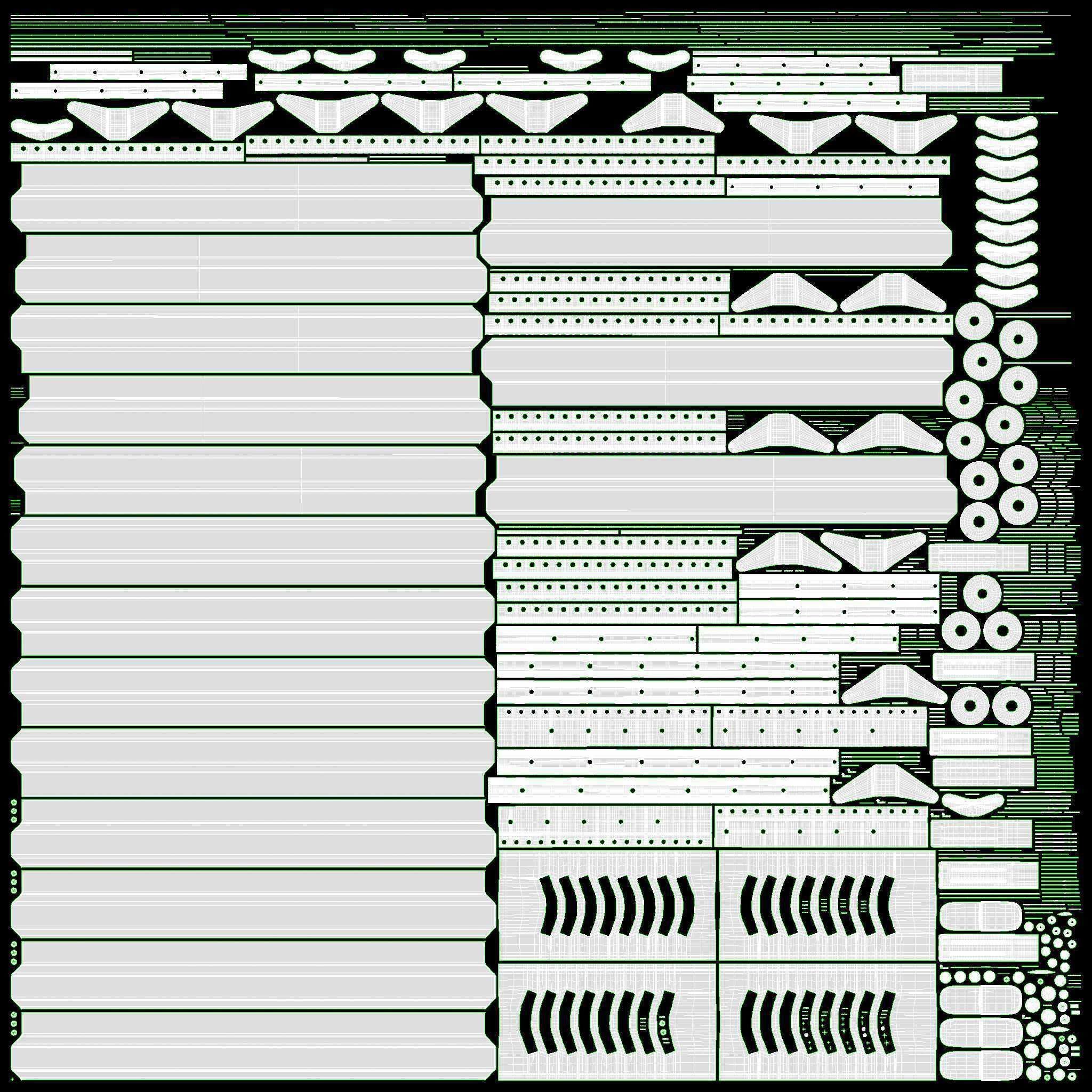 Professional recording workstation 3D model_12