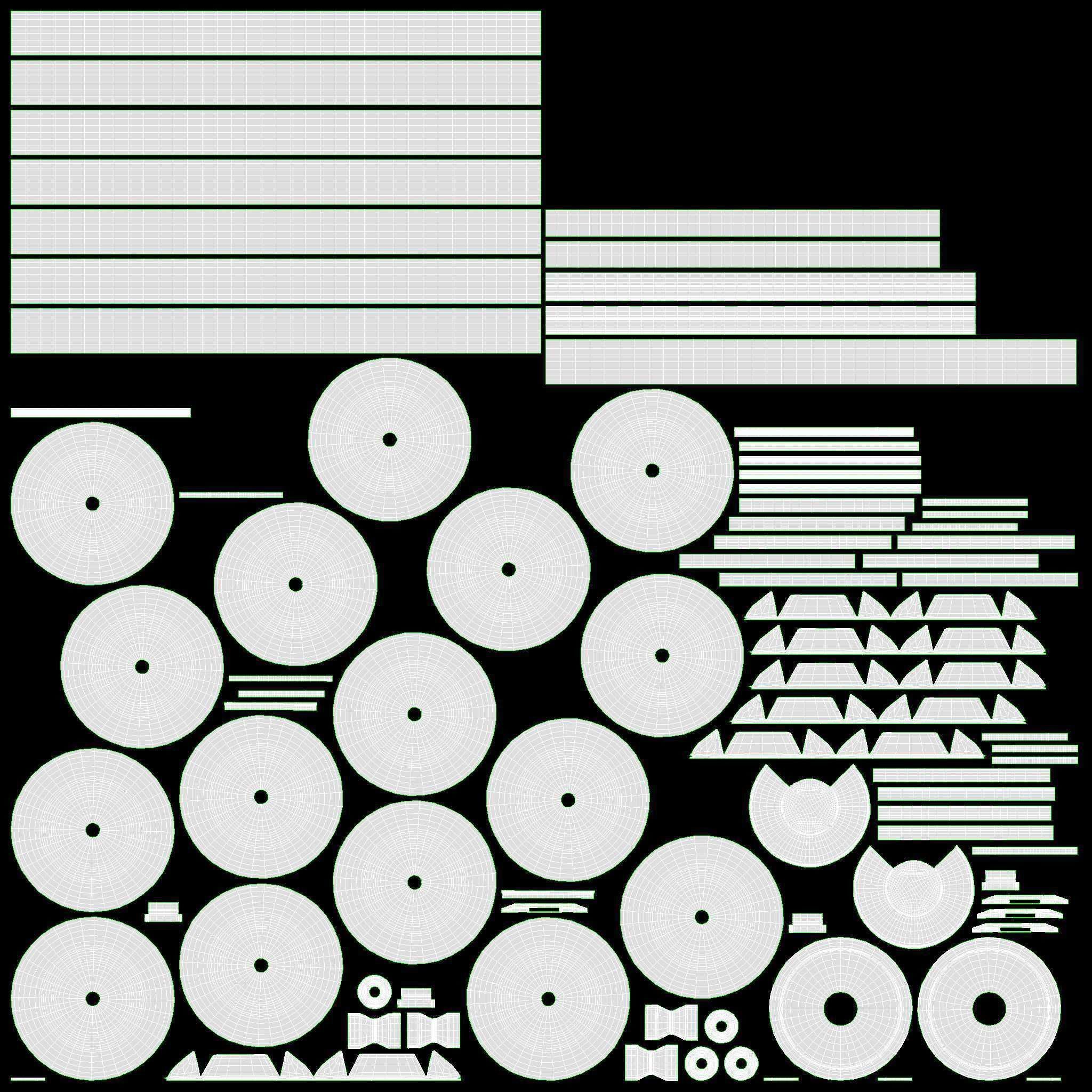 Professional recording workstation 3D model_14