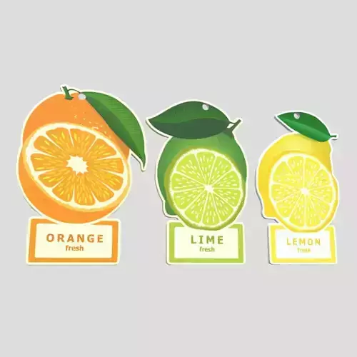 Air Freshener Pack Low-poly 3D model