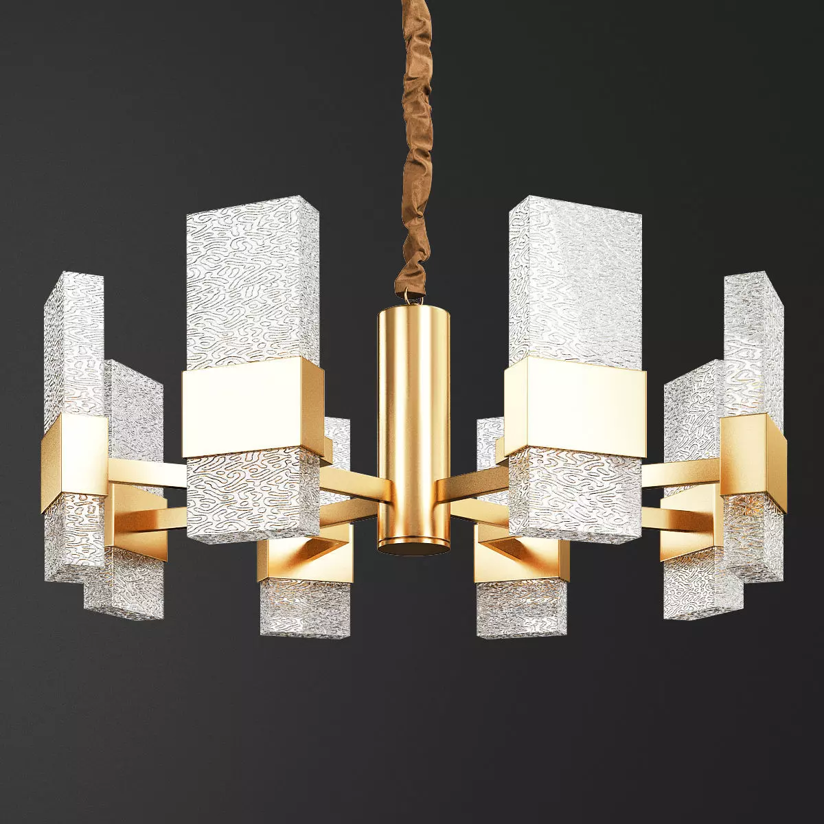 AVAIL BRASS MODERN Low-poly 3D model