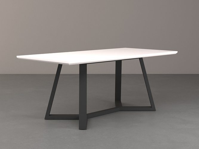 DINNER TABLE - BALASAGUN GOKA DINNER TABLE Free 3D model