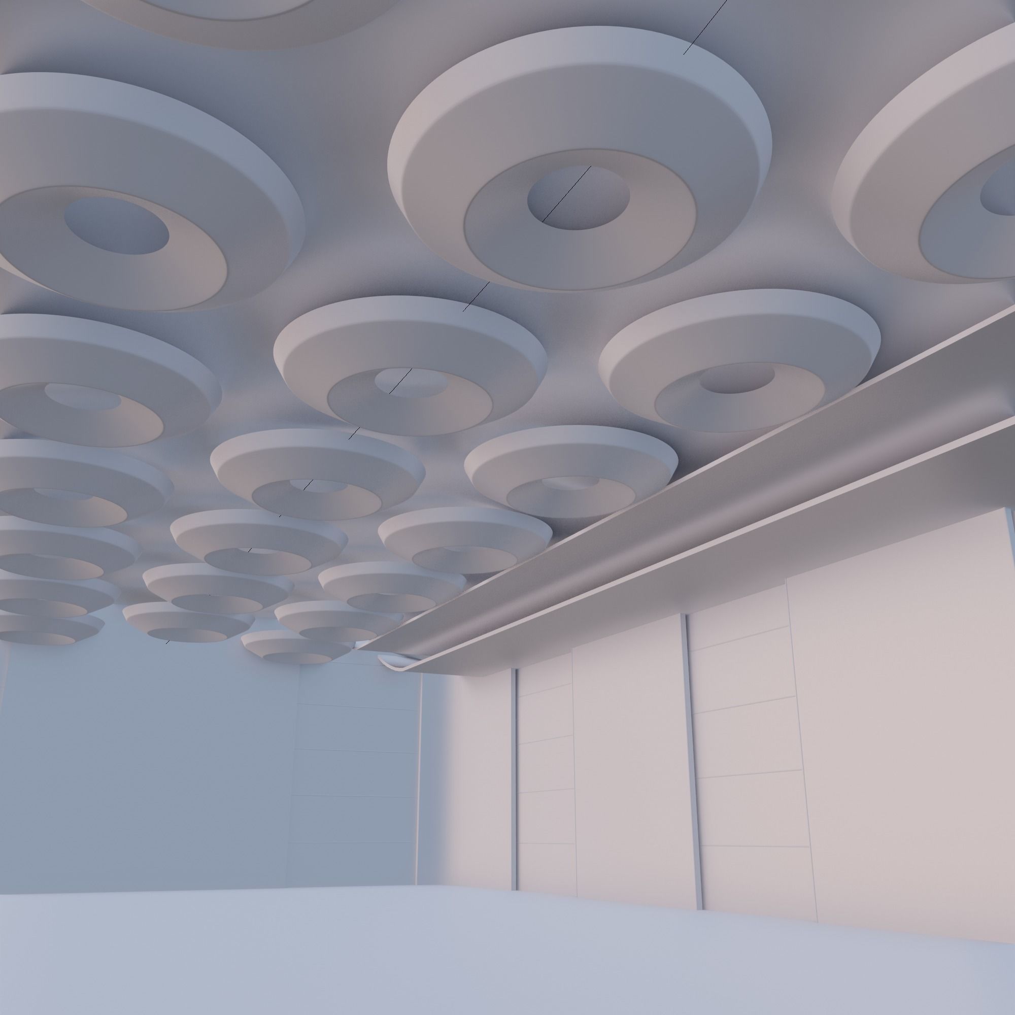 Conference hall 3D 3D model_7