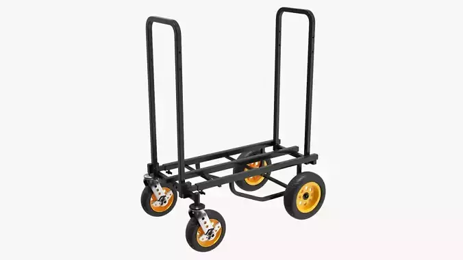 Transport cart expandable
