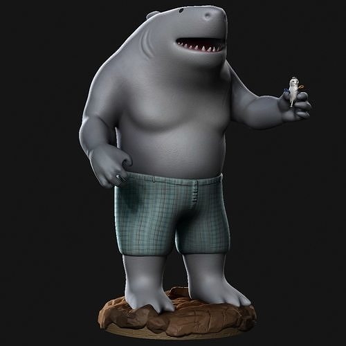 King Shark Nanaue - Suicide Squad 3D print model