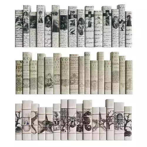 Classic Books 28 3D model