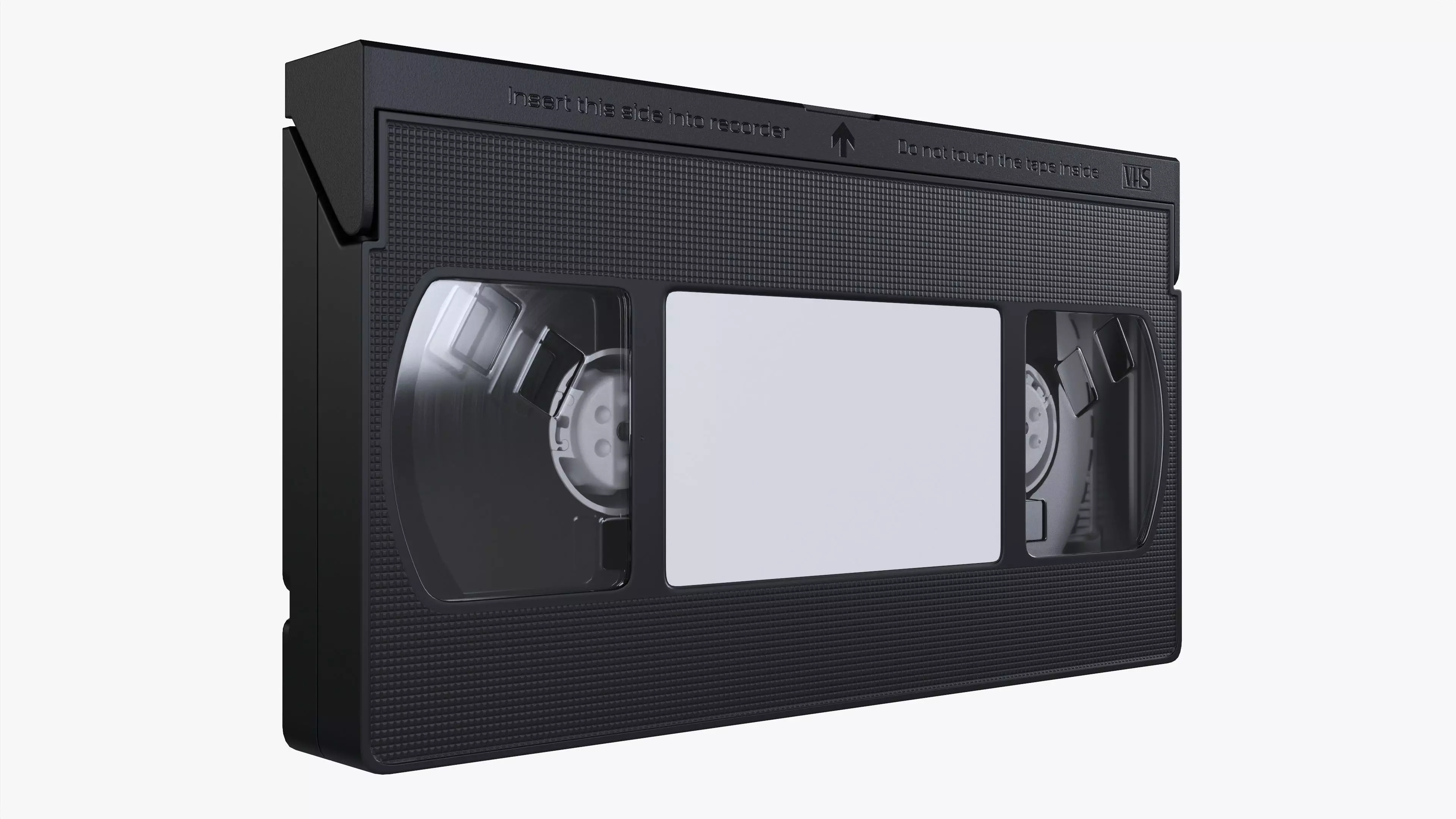 Videocassette VHS magnetic tape 3D model