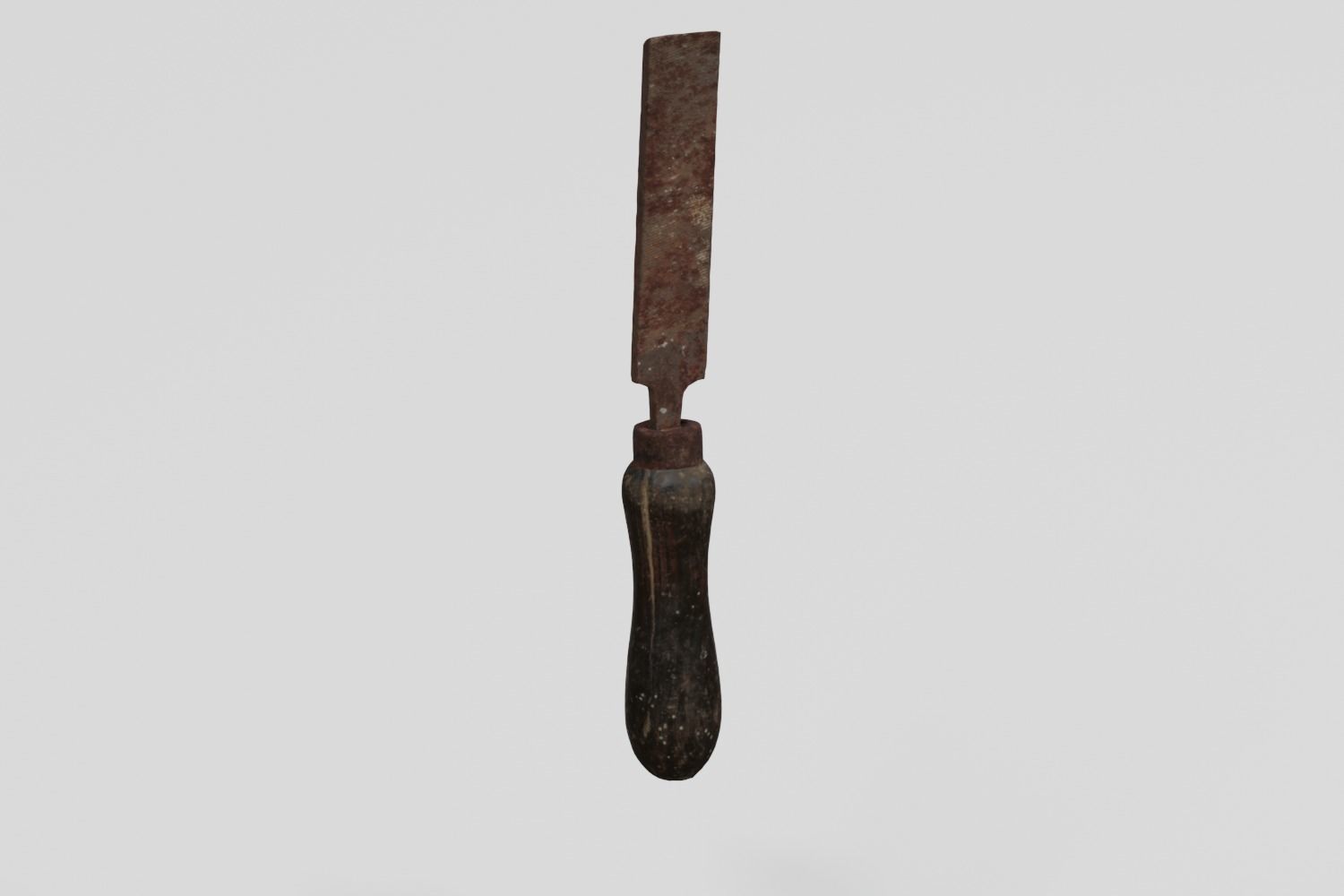 Rusty Tool Hand File 3D scan PBR 4K textures Low-poly 3D model_6