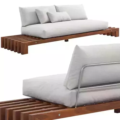 Beltempo Trimmer 3-seat sofa 3D model