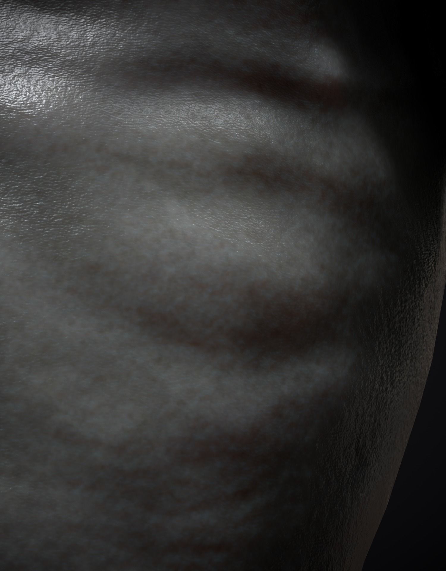 Alien human Low-poly 3D model_22