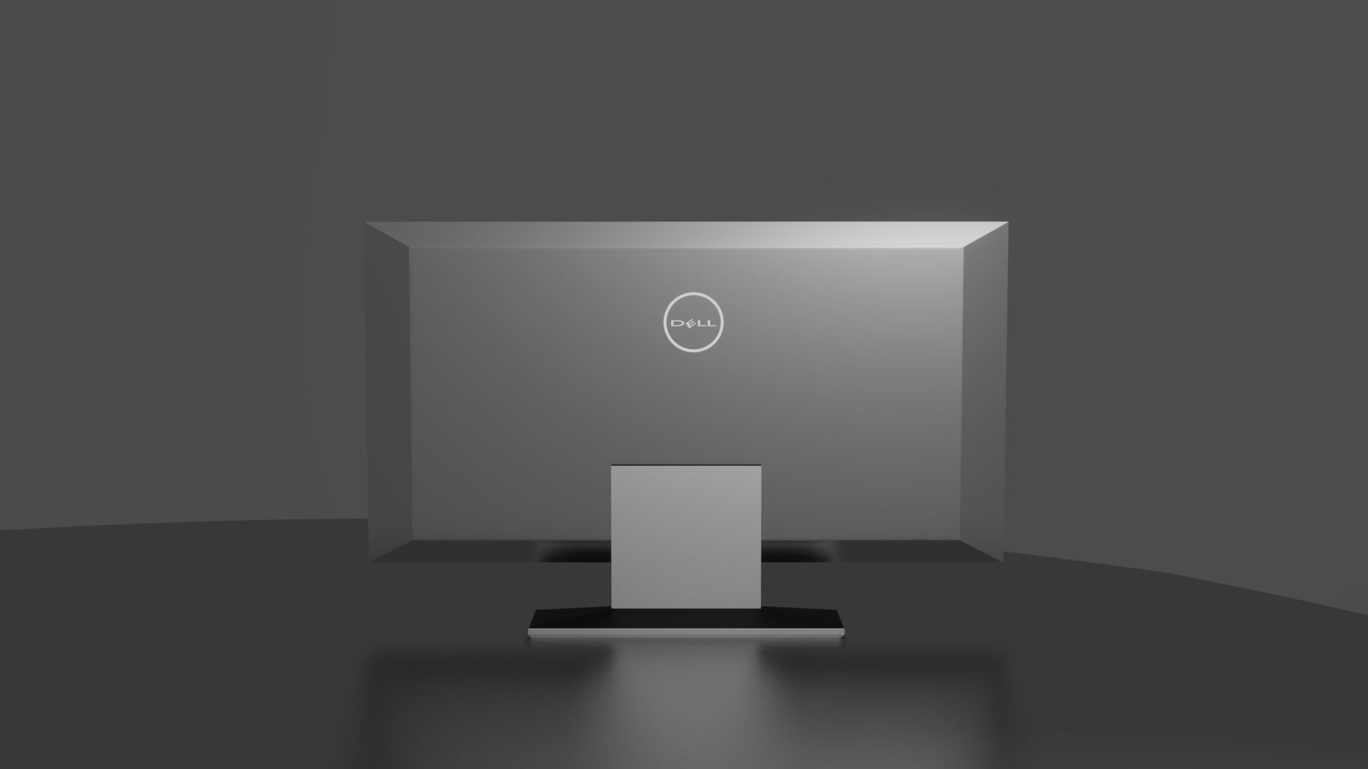 pc monitor 3D model_6