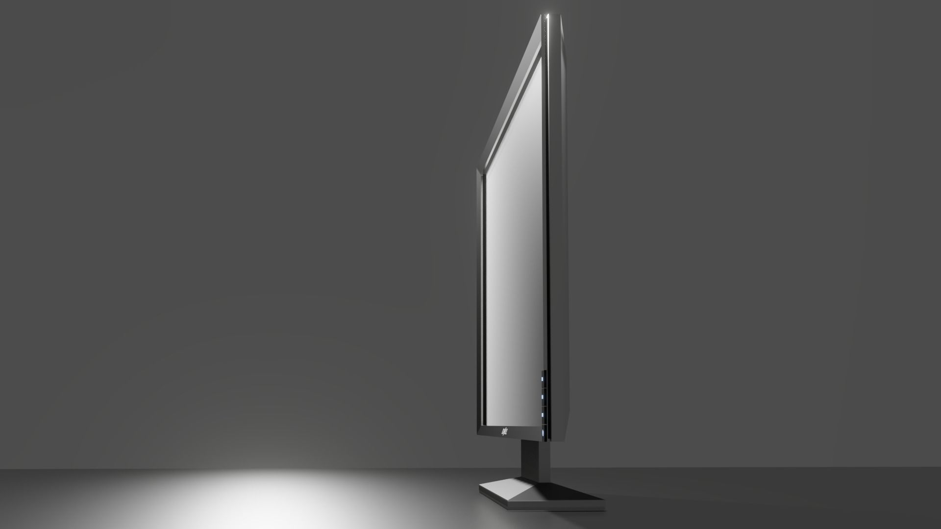 pc monitor 3D model_2