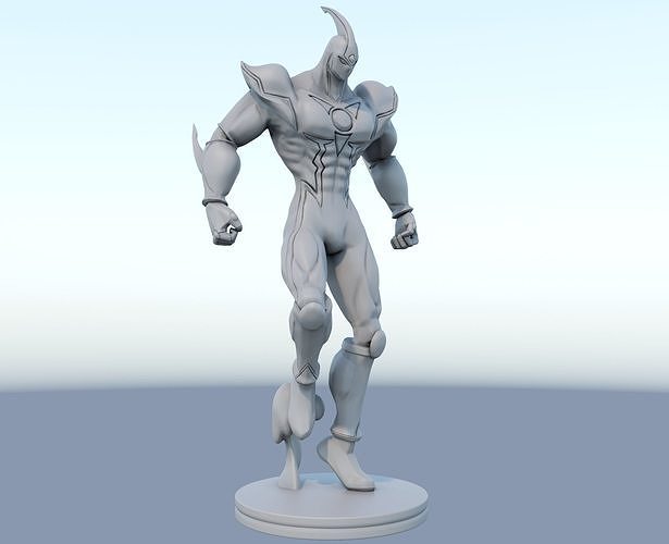 Yu-Gi-Oh Elemental hero Neos 3D print model