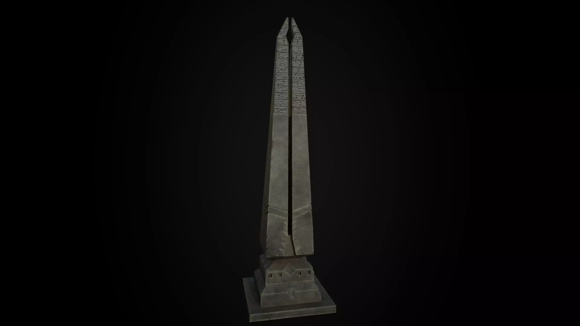 Obelisk - AAA Game Asset Low-poly 3D model