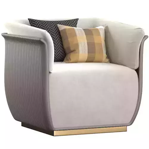 Recessed arm Sofas 3D model
