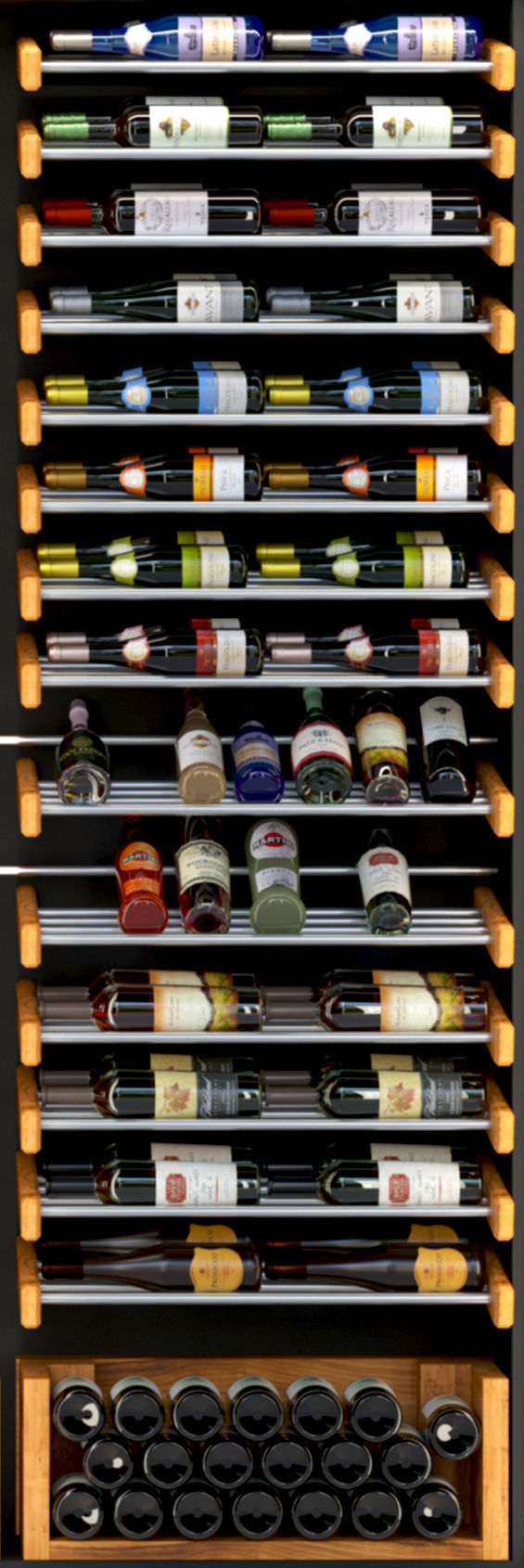 Large wine cooler 2 3D model_4