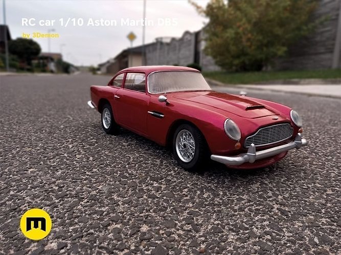 RC model Aston Martin DB5 3D print model 5