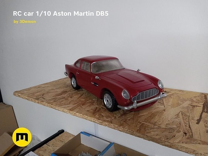 RC model Aston Martin DB5 3D print model 7