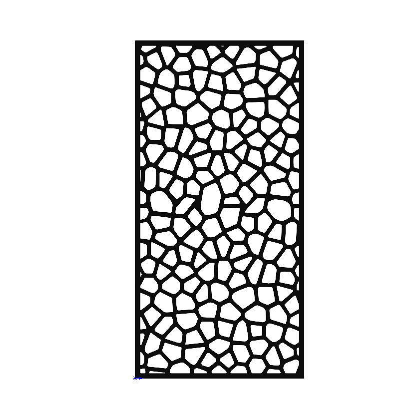 Architectural Decorative Panels Garden screens 3D model_1