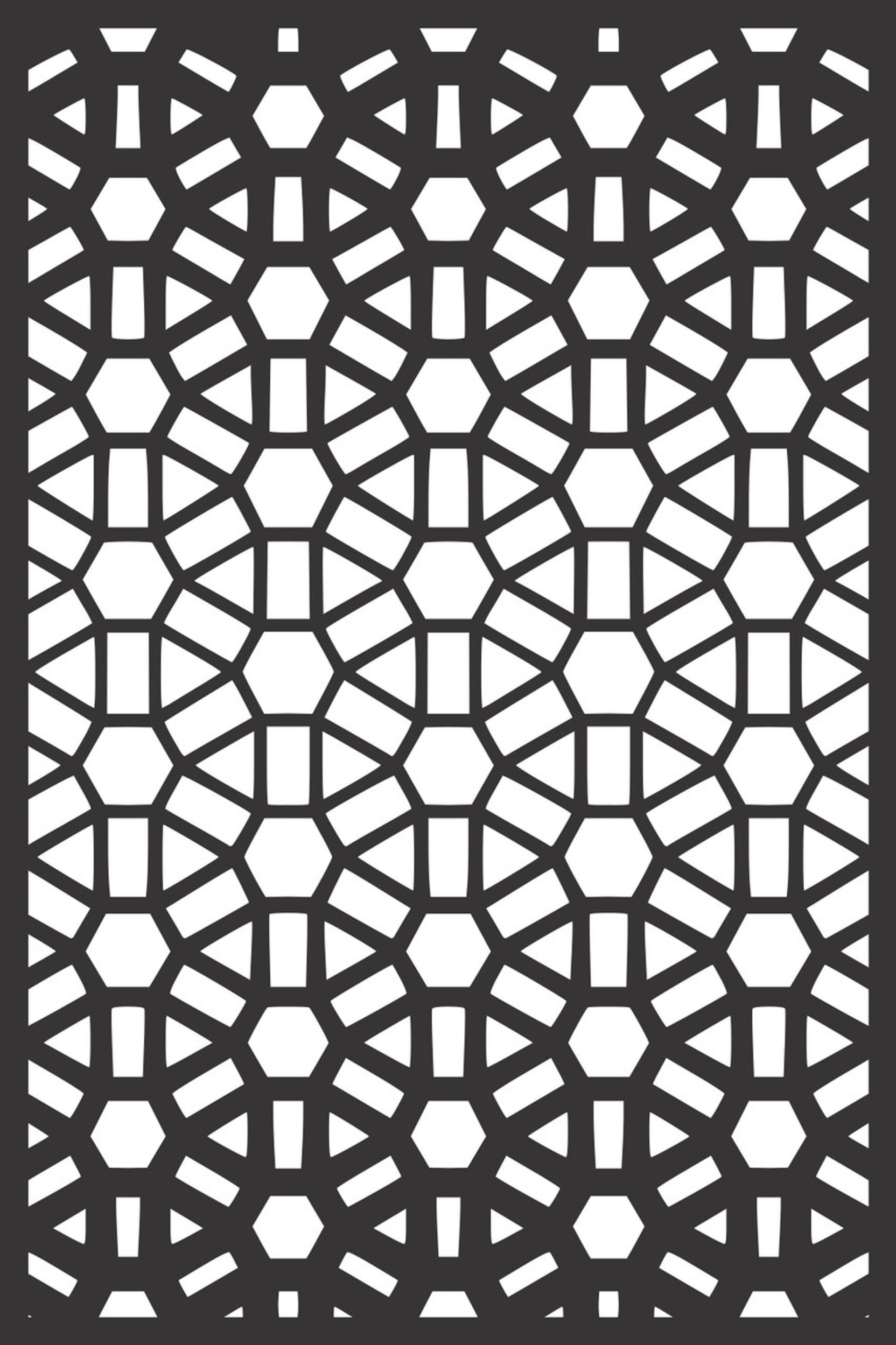 Architectural Decorative Panels Garden screens 3D model_4