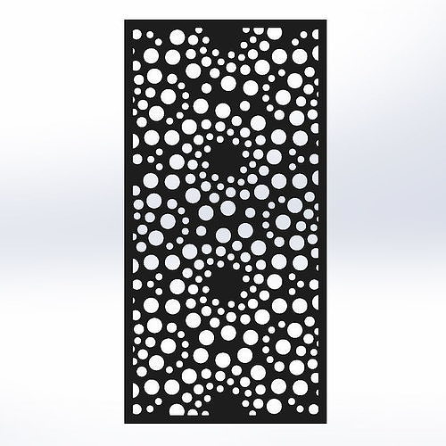 Architectural Decorative Panels Garden screens 3D model