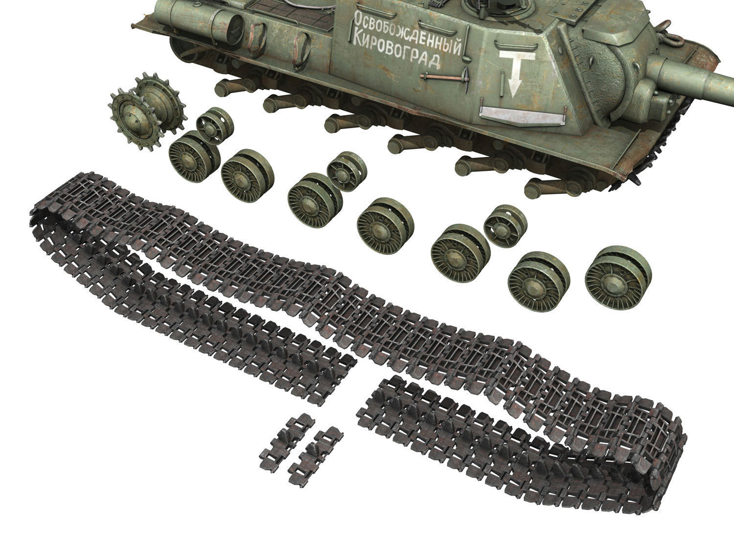 ISU 152 - 65  3D model_9
