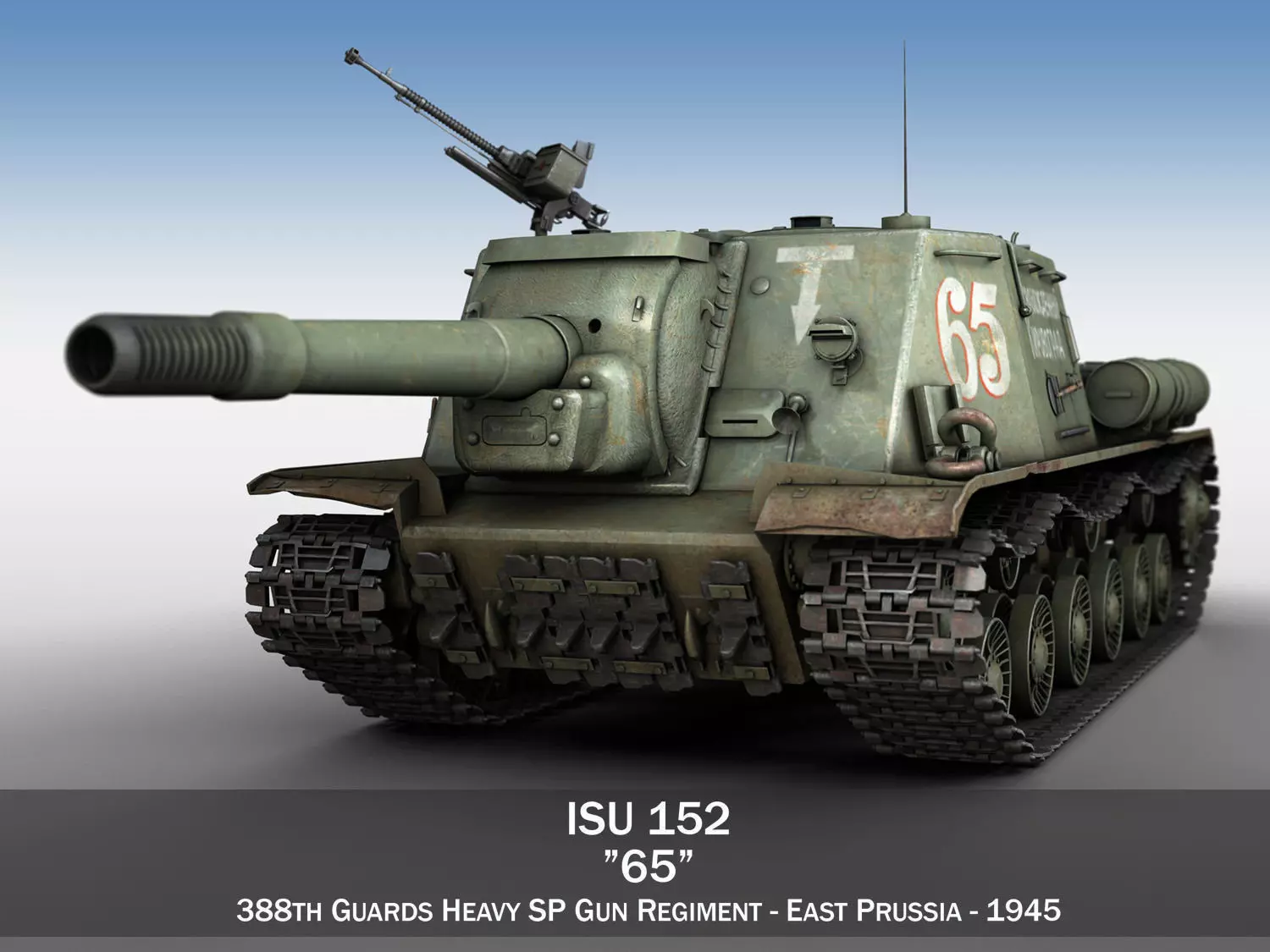 ISU 152 - 65  3D model_0