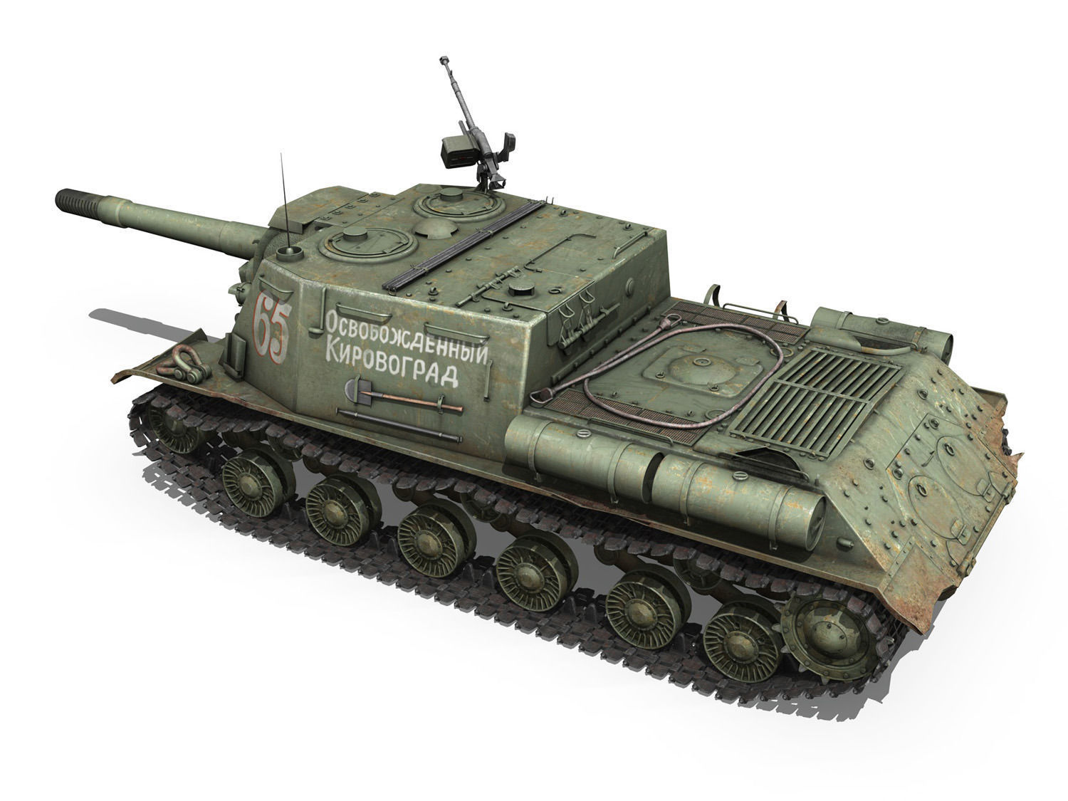 ISU 152 - 65  3D model_4