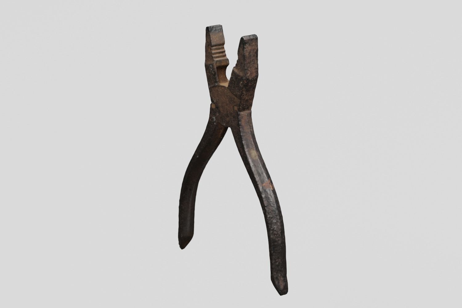 Rusty Tool Pliers 3D scan PBR 4K textures Low-poly 3D model_3