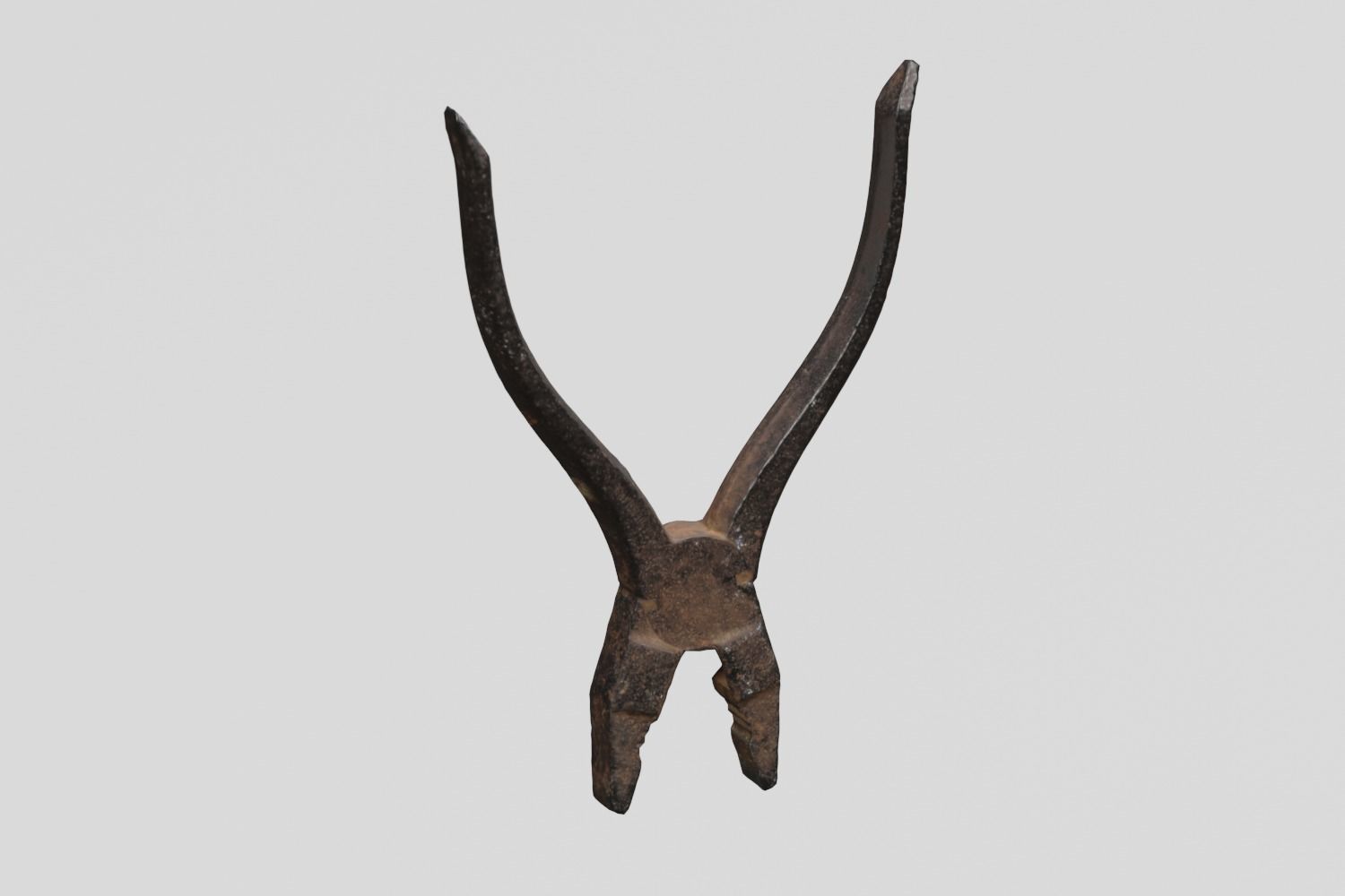 Rusty Tool Pliers 3D scan PBR 4K textures Low-poly 3D model_8