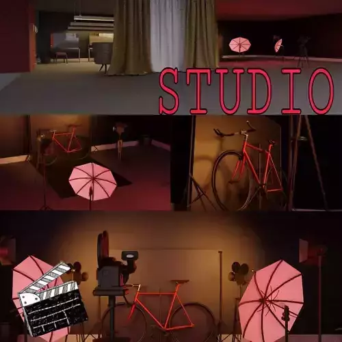 photography Studio with  dress room
