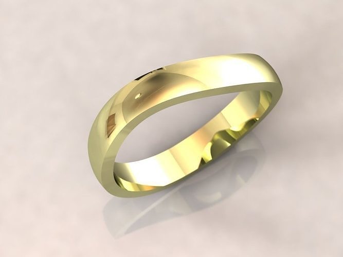 Wedding Ring 3D print model