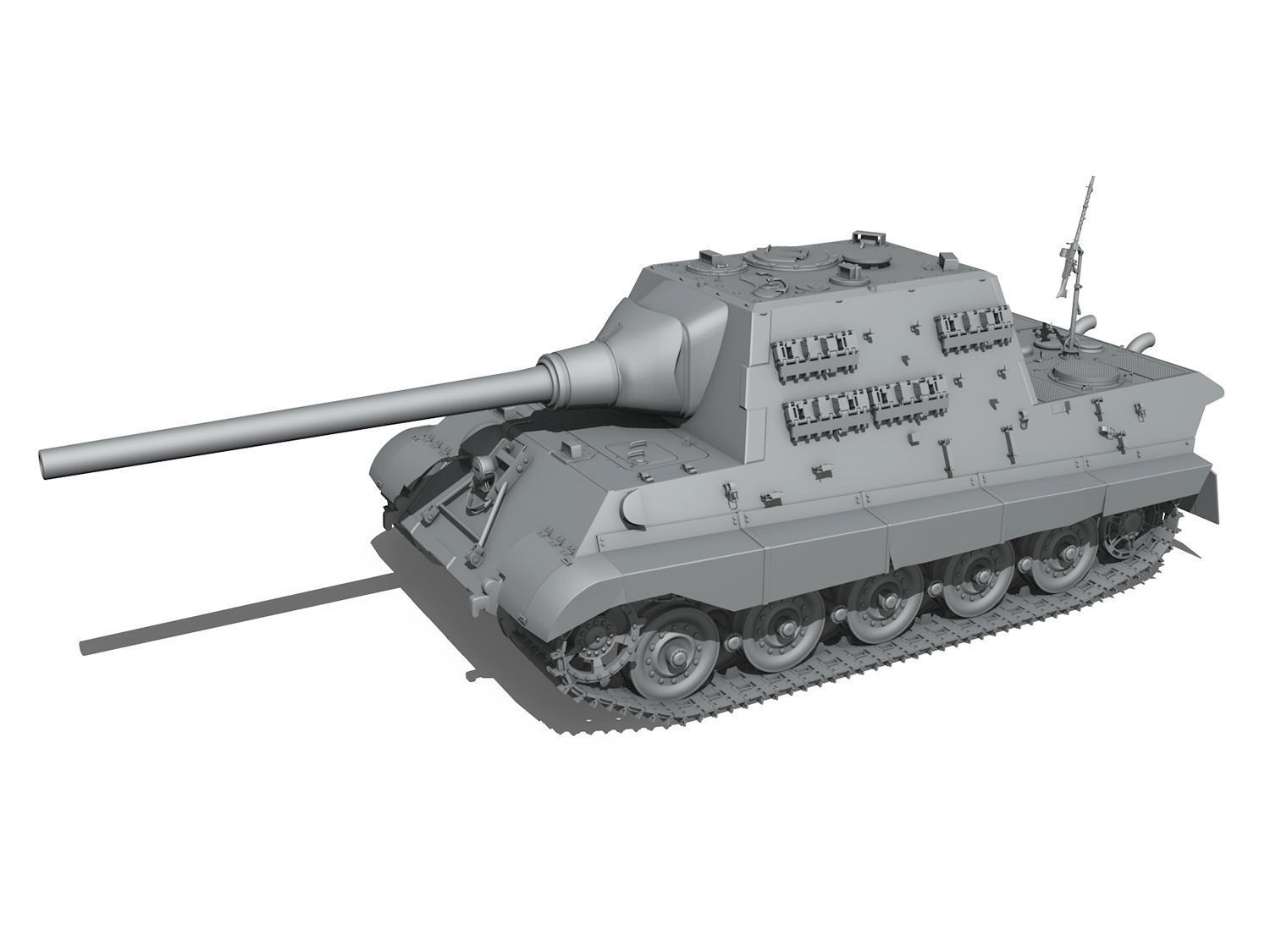 SDKFZ 186 Jagdtiger - 323 3D model_11