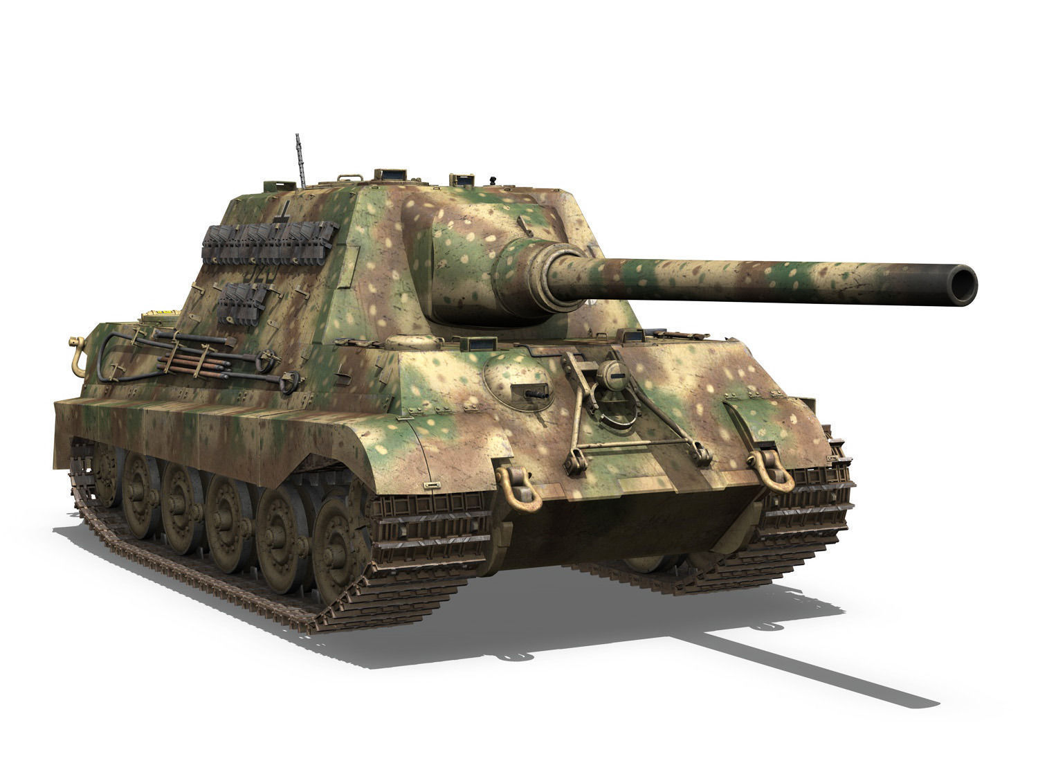 SDKFZ 186 Jagdtiger - 323 3D model_8