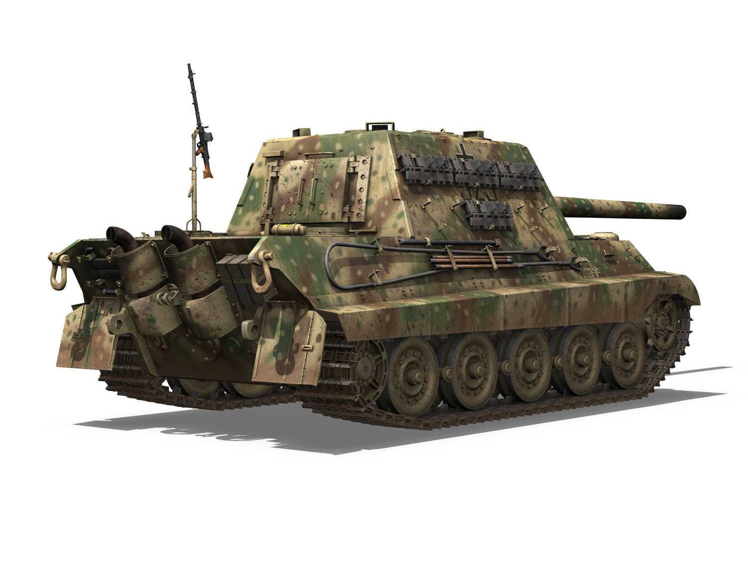 SDKFZ 186 Jagdtiger - 323 3D model_5