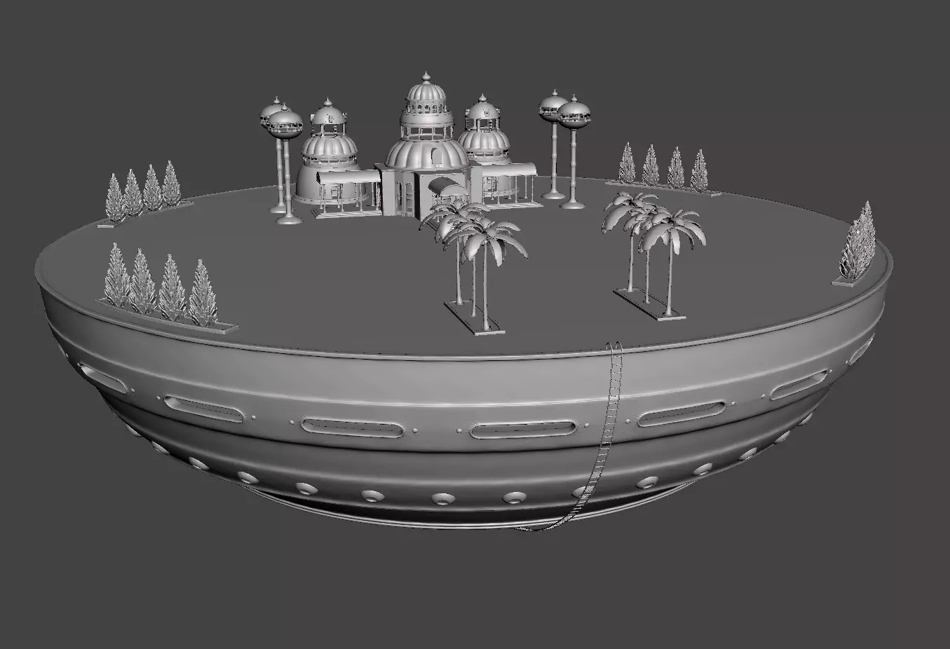 The Kami Lookout 3D Model 3D print model