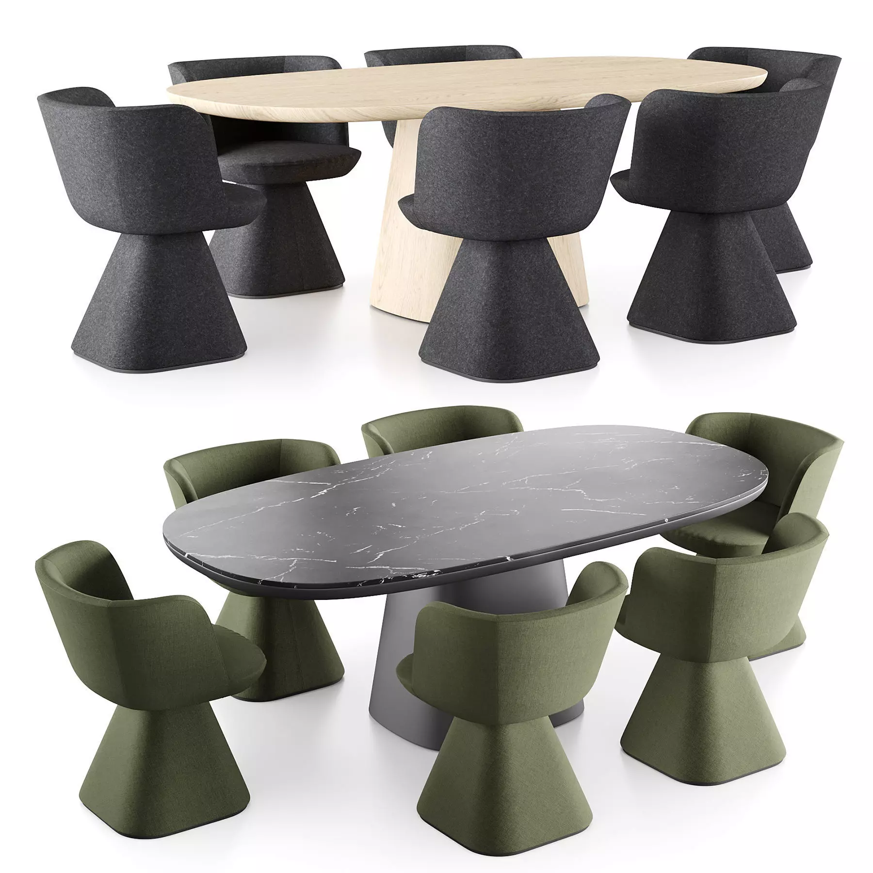 Bebitalia Allure O Flair O Set 3 Low-poly 3D model_0