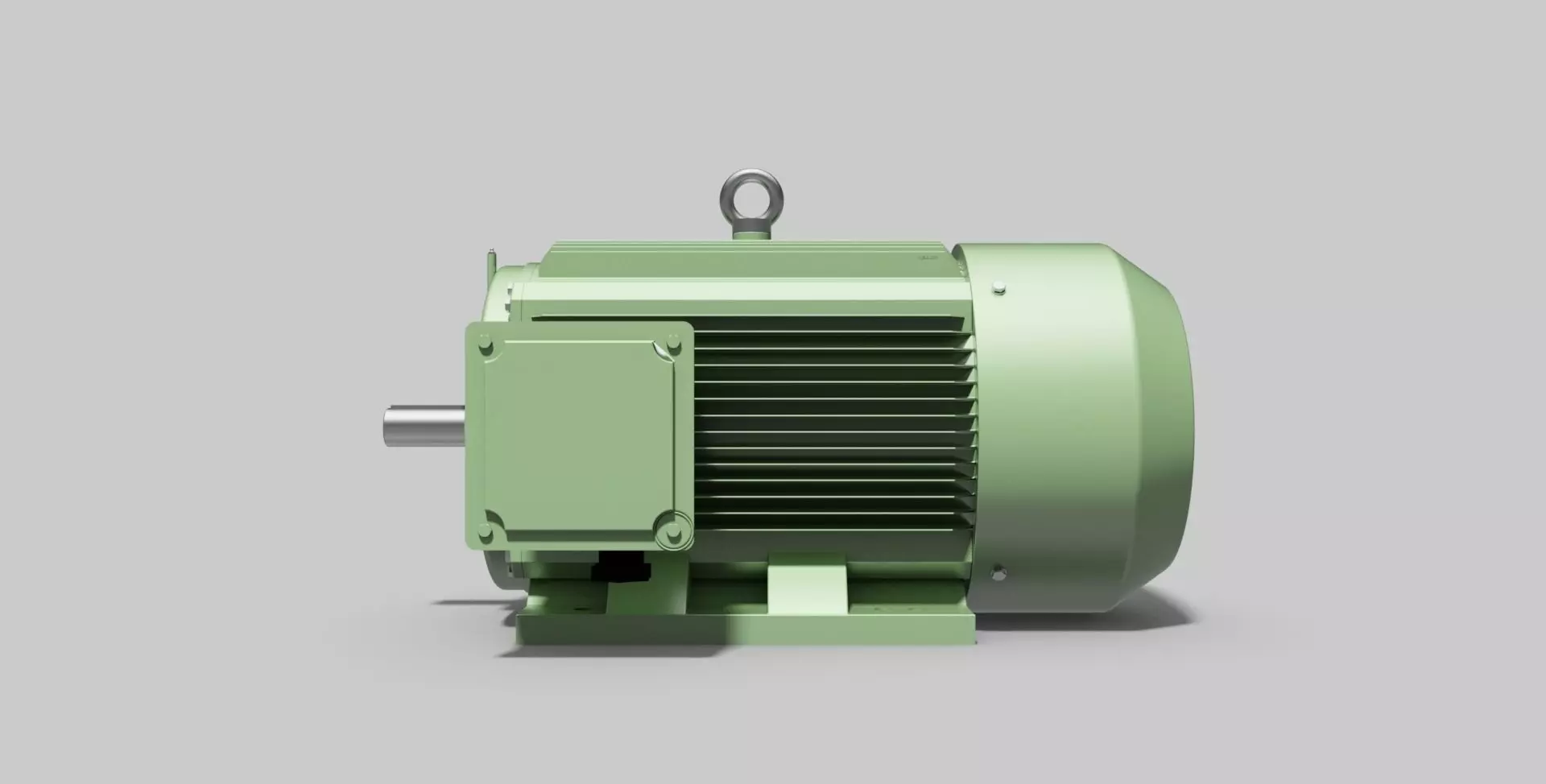 315M-B3 Right 2-Pole - Electric Motor - Free 3D CAD Model 3D model