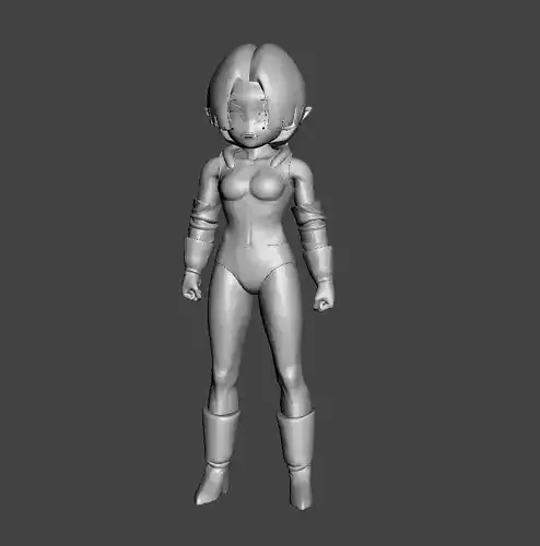 Sheela 3D Model female character
