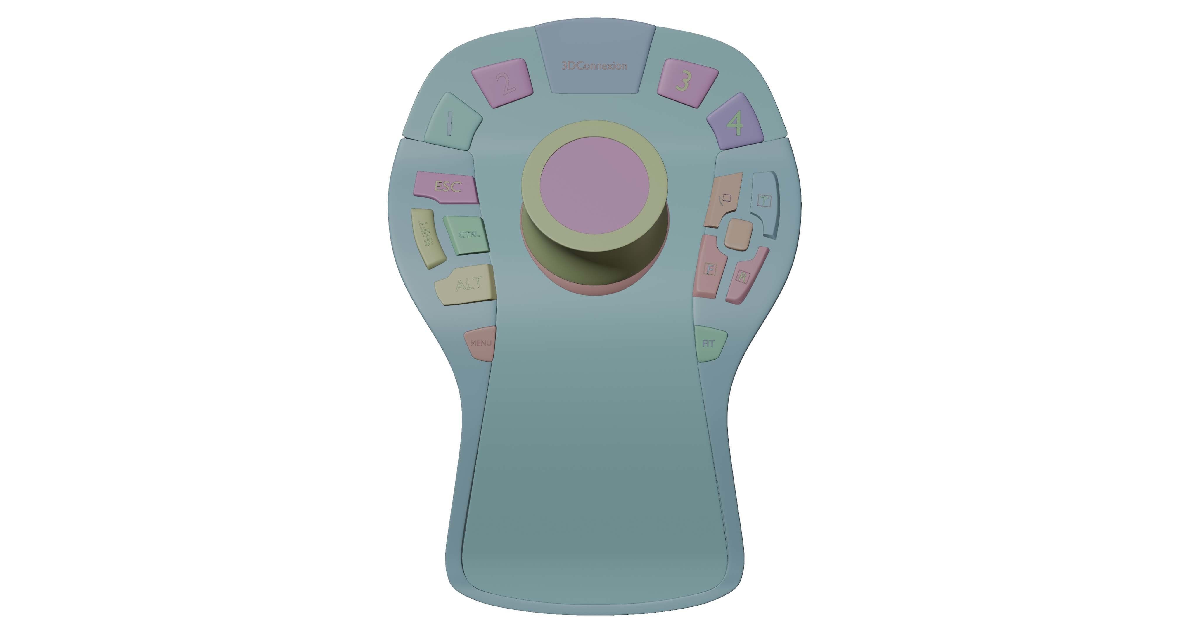 3d mouse styrofoam foot rest 3D model_11