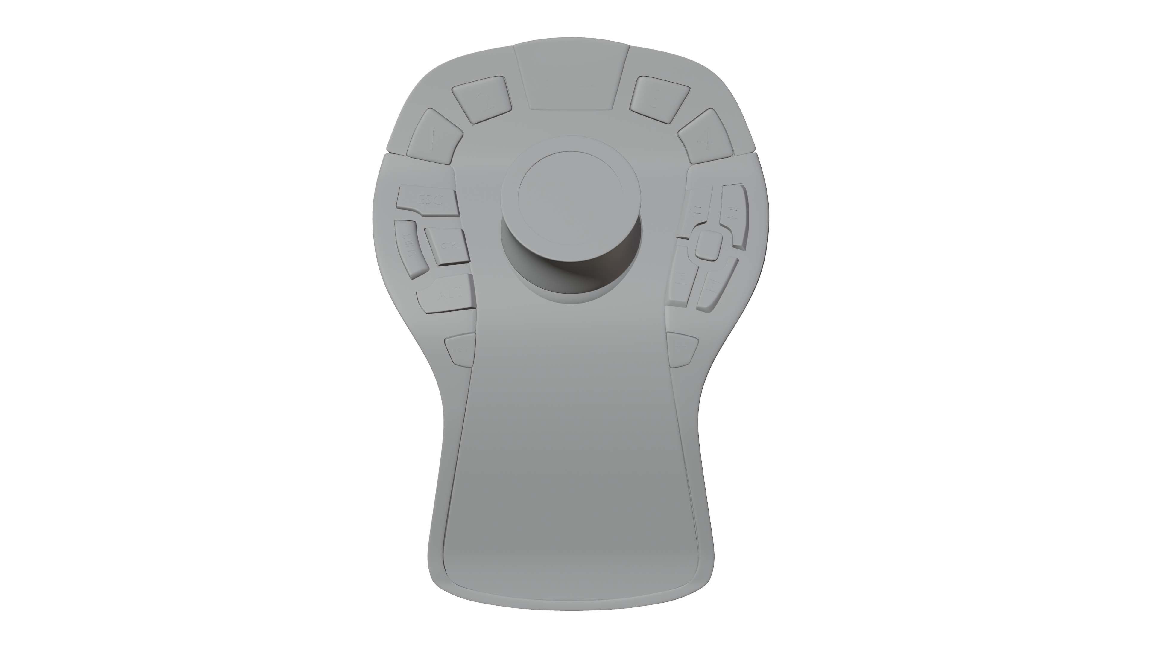 3d mouse styrofoam foot rest 3D model_7