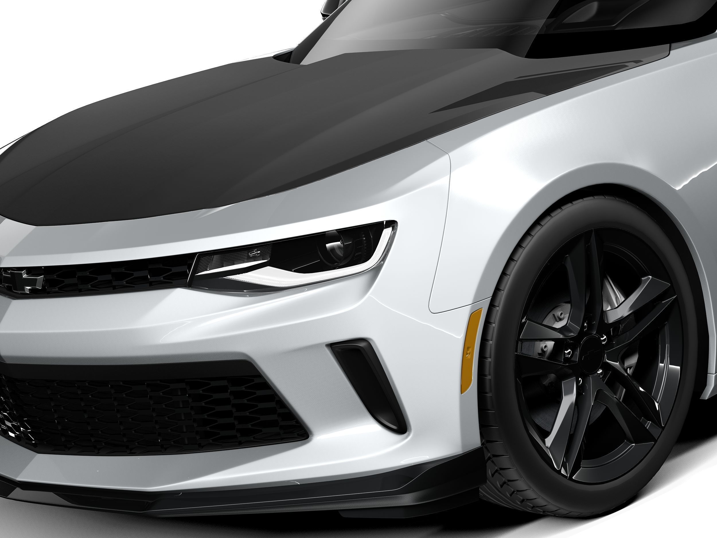 Chevrolet Camaro LT1 2017 3D model_2